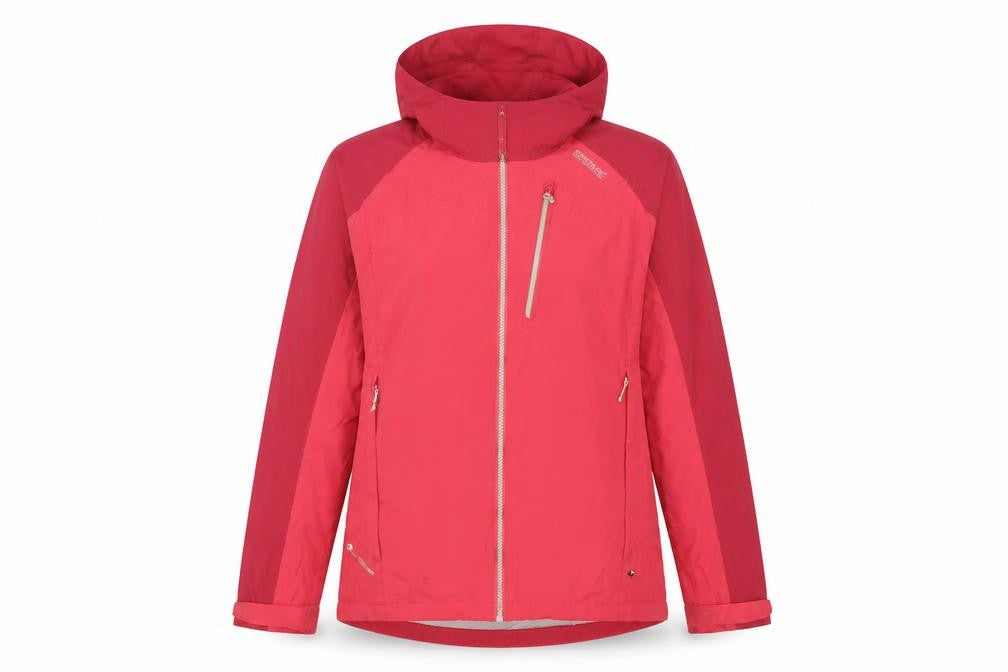 Regatta Women’s Pink UK 16 Hooded Waterproof Ski Jacket Outdoor