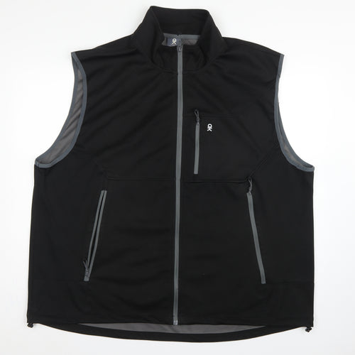 Little Donkey Andy Men’s Black 4XL Softshell Bodywarmer Gilet