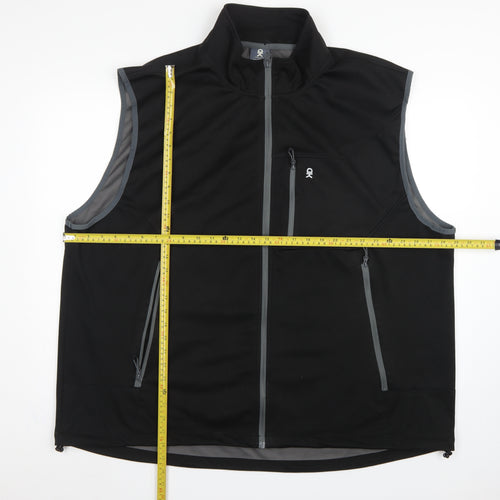 Little Donkey Andy Men’s Black 4XL Softshell Bodywarmer Gilet