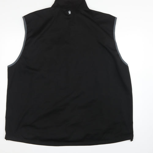 Little Donkey Andy Men’s Black 4XL Softshell Bodywarmer Gilet