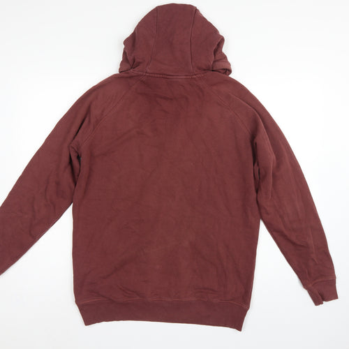 Gymshark Men’s Red S Pullover Hoodie Logo Gym Training