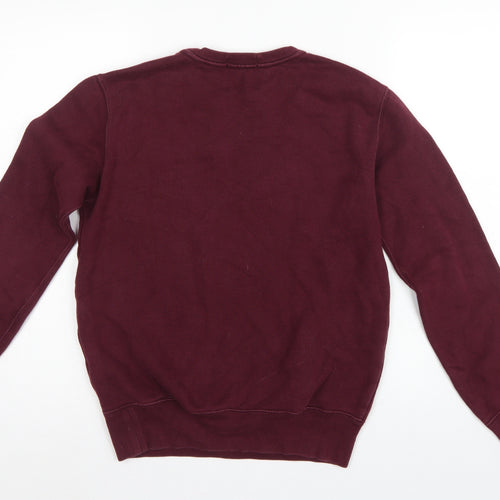 Polo Ralph Lauren Men’s Red XS Classic Logo Crew Neck Pullover Sweatshirt