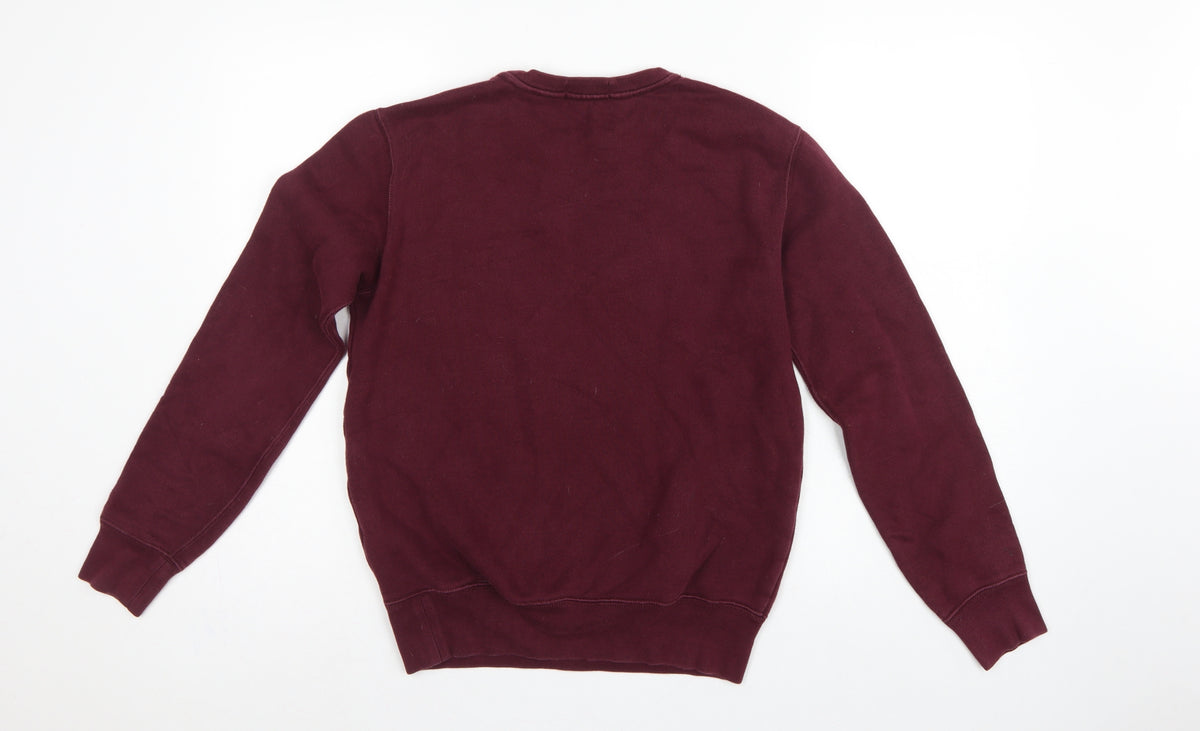 Polo Ralph Lauren Men’s Red XS Classic Logo Crew Neck Pullover Sweatshirt