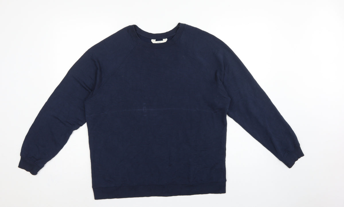 Marks and Spencer Women’s Navy Small Pullover Crew Neck Sweatshirt