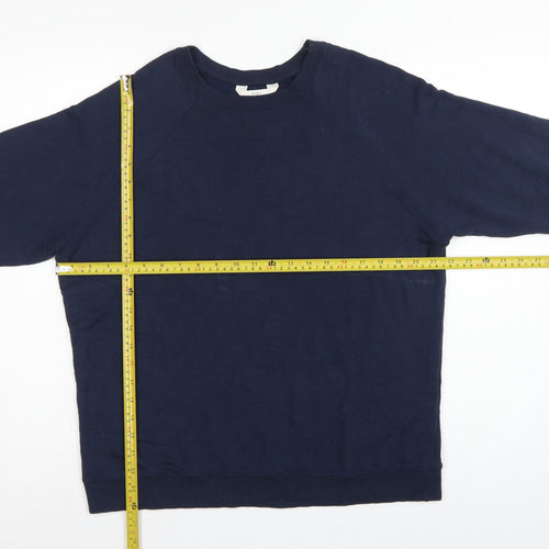 Marks and Spencer Women’s Navy Small Pullover Crew Neck Sweatshirt