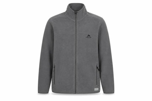 Ozark Trail Men’s Grey XL Fleece Jacket Full Zip Outdoor