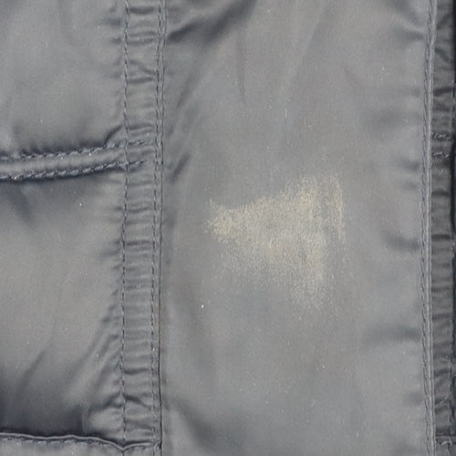 Centigrade Women Blue S Long Puffer Quilted Polyester Coat