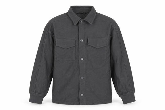 Next Boys Grey 9 Years Basic Button-Up Long Sleeve Cotton Shirt