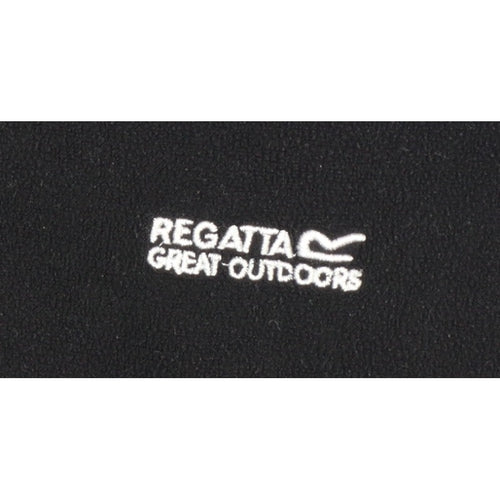 Regatta Mens Black XL 1/4 Zip Fleece Sweatshirt Outdoor Hiking