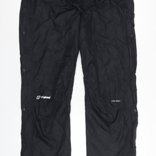 Berghaus Men’s Black M Rain Trousers 31in Leg Waterproof Hydroshell