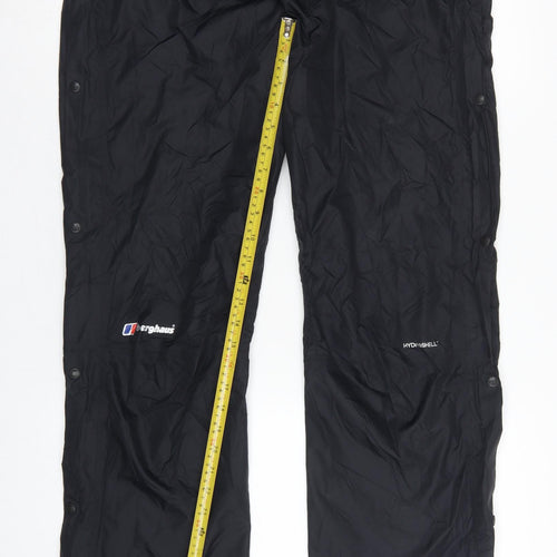 Berghaus Men’s Black M Rain Trousers 31in Leg Waterproof Hydroshell