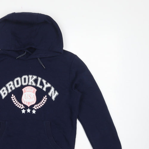 Tokyo Laundry Boys Blue 12-13 Years Pullover Hoodie Brooklyn USA
