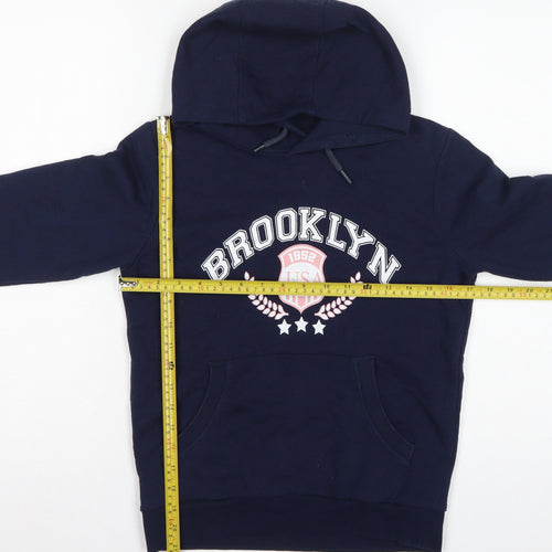 Tokyo Laundry Boys Blue 12-13 Years Pullover Hoodie Brooklyn USA