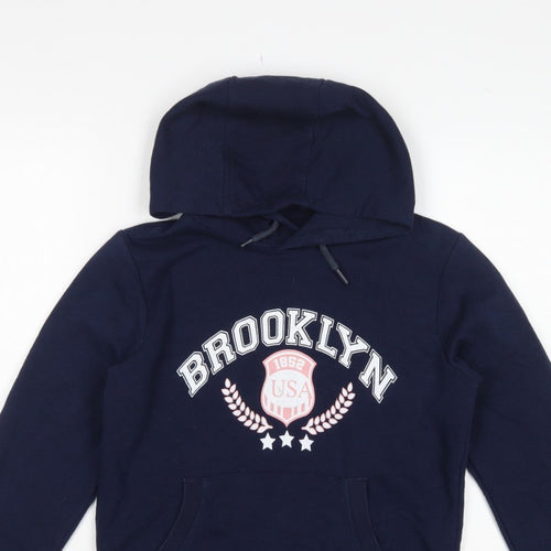 Tokyo Laundry Boys Blue 12-13 Years Pullover Hoodie Brooklyn USA