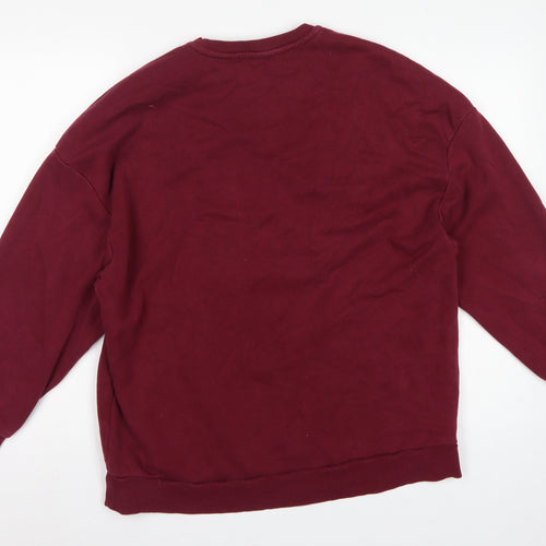 V by Very Women’s Red Georgia USA Graphic Crew Neck Sweatshirt M