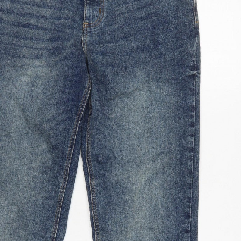 Tu Men’s Blue 34 Straight Fit Stretch Denim Jeans 5 Pocket