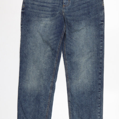 Tu Men’s Blue 34 Straight Fit Stretch Denim Jeans 5 Pocket