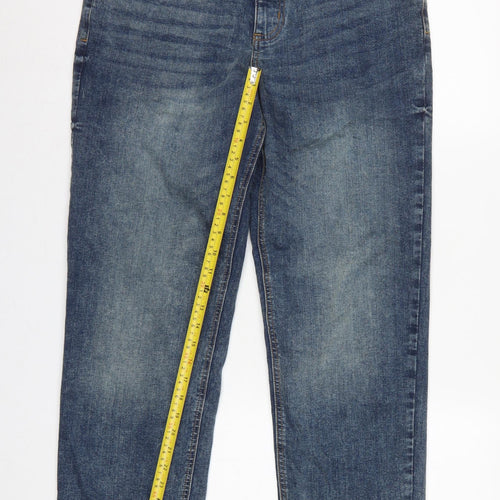Tu Men’s Blue 34 Straight Fit Stretch Denim Jeans 5 Pocket