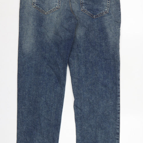 Tu Men’s Blue 34 Straight Fit Stretch Denim Jeans 5 Pocket