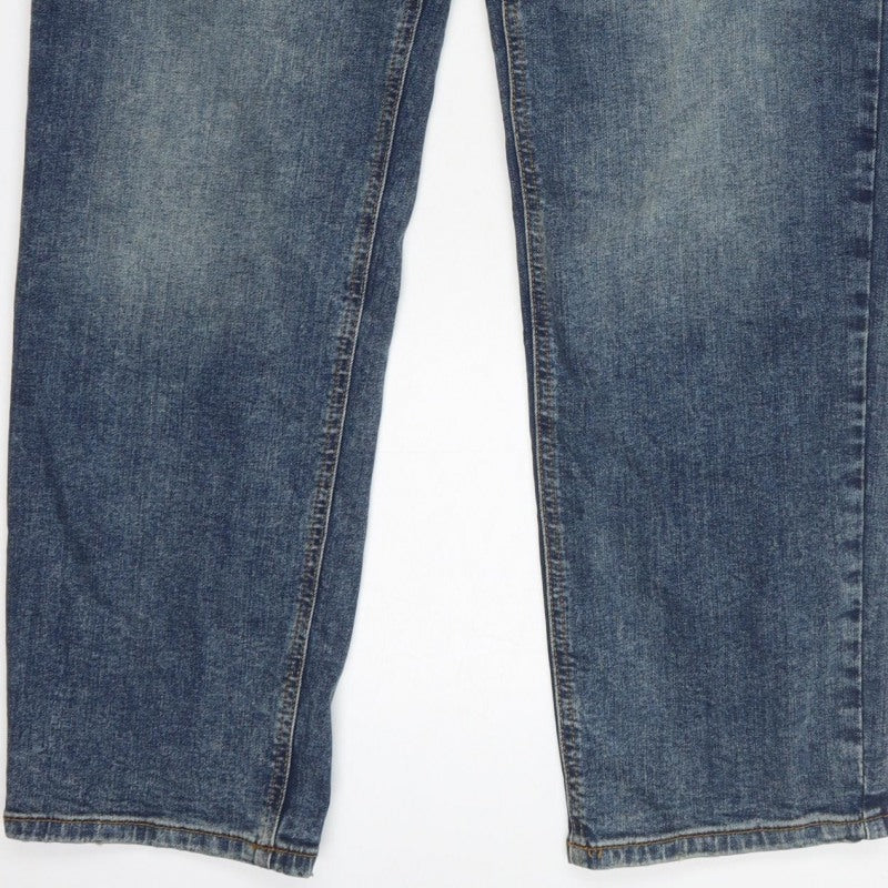 Tu Men’s Blue 34 Straight Fit Stretch Denim Jeans 5 Pocket