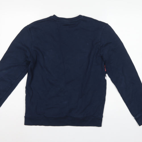 Disney Unisex Adults Navy S Pullover Christmas Mickey Friends Sweatshirt