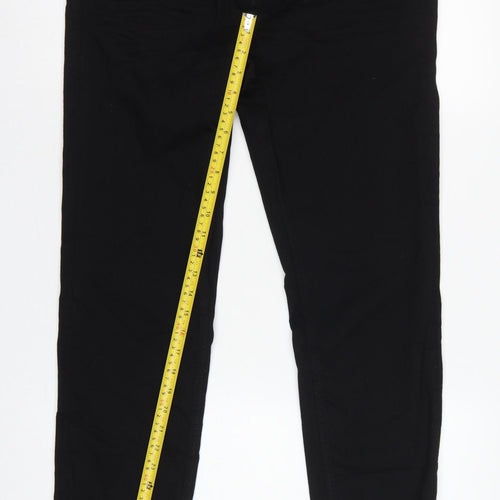 M&S The Lily Women’s Black UK 16 Regular Slim Skinny Stretch Jeans