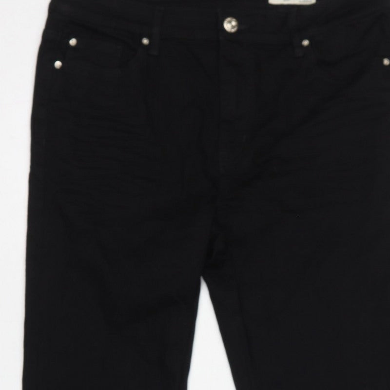 M&S The Lily Women’s Black UK 16 Regular Slim Skinny Stretch Jeans