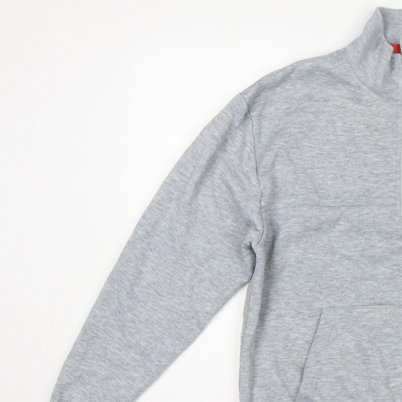 Additional view of Slazenger Men’s Grey S 1/4 Zip High Neck Pocket Sweatshirt