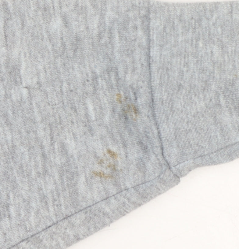 Additional view of Slazenger Men’s Grey S 1/4 Zip High Neck Pocket Sweatshirt