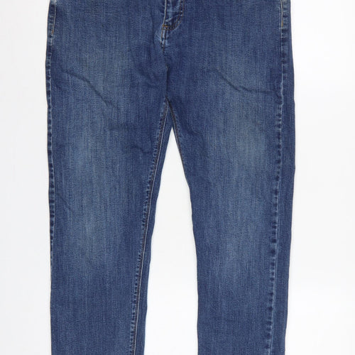 Marks and Spencer Men’s Blue 32/31 Slim Fit Tapered Jeans