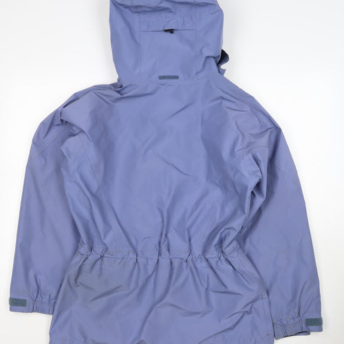 Berghaus Women's Blue UK 14 Gore-Tex Hooded Waterproof Parka Jacket