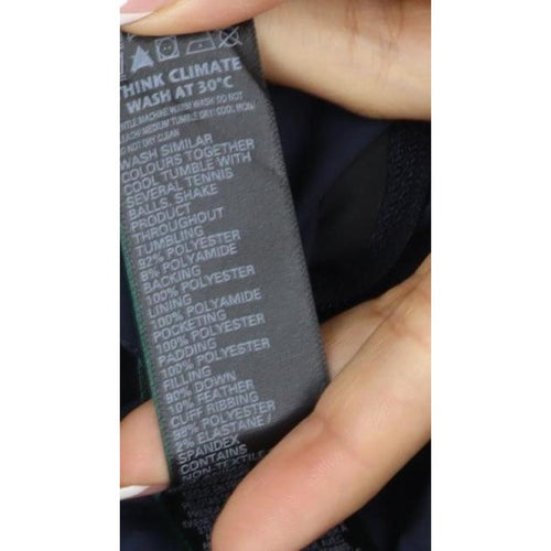 Marks & Spencer Women's Blue UK 12 Hooded Long Puffer Coat
