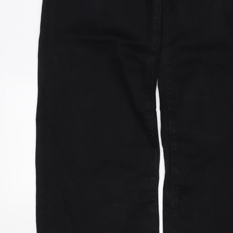 Autograph Women’s Black Size 8 Short Slim Stretch Bootcut Jeans