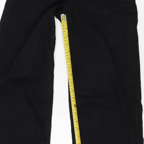 Autograph Women’s Black Size 8 Short Slim Stretch Bootcut Jeans