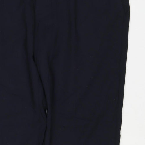 Marks & Spencer Women’s Blue 36 Regular Fit Straight Dress Trousers