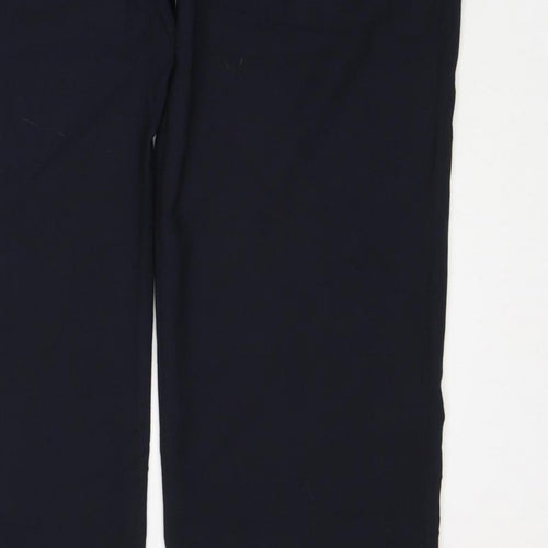 Marks & Spencer Women’s Blue 36 Regular Fit Straight Dress Trousers
