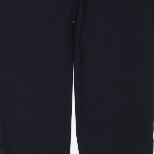 Marks & Spencer Women’s Blue 36 Regular Fit Straight Dress Trousers