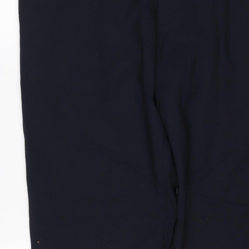 Marks & Spencer Women’s Blue 36 Regular Fit Straight Dress Trousers