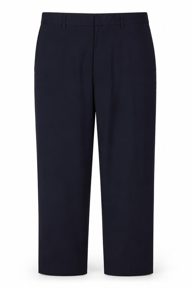 Marks & Spencer Women’s Blue 36 Regular Fit Straight Dress Trousers