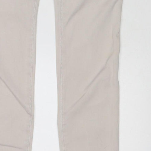 Gap Women’s Beige Low Rise Skinny Jeans Size 26 Stretch Cotton