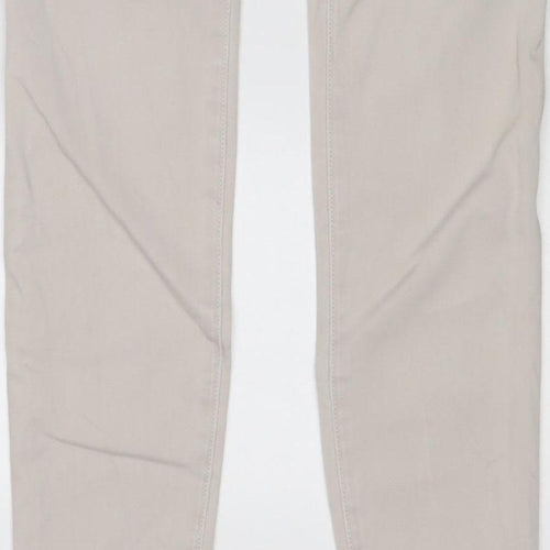 Gap Women’s Beige Low Rise Skinny Jeans Size 26 Stretch Cotton