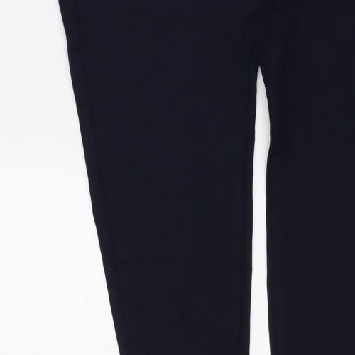 Marks & Spencer Women’s Blue Size 18 Regular Stretch Trousers 31in