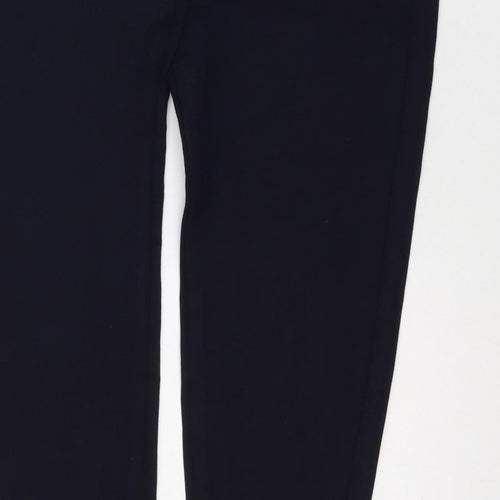 Marks & Spencer Women’s Blue Size 18 Regular Stretch Trousers 31in