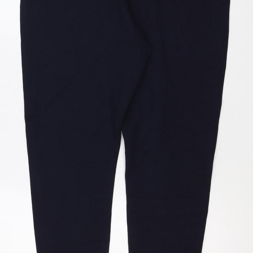 Marks & Spencer Women’s Blue Size 18 Regular Stretch Trousers 31in