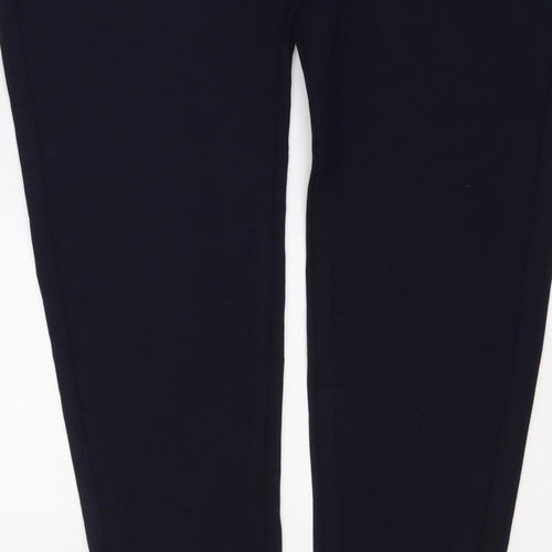 Marks & Spencer Women’s Blue Size 18 Regular Stretch Trousers 31in