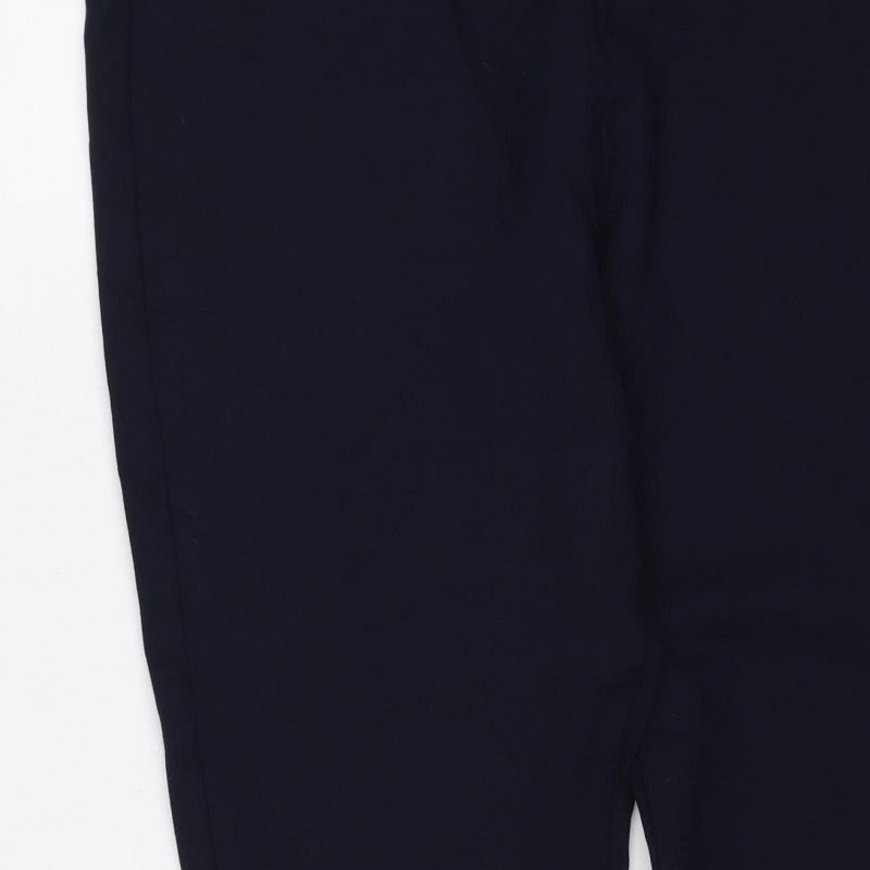 Marks & Spencer Women’s Blue Size 18 Regular Stretch Trousers 31in