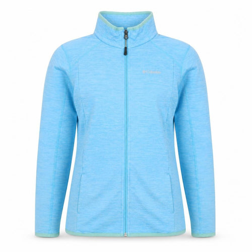 Columbia Women’s Blue L Full Zip High Neck Lightweight Sweatshirt