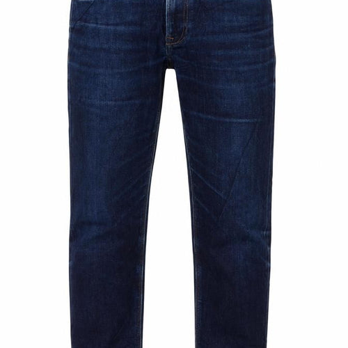M&S Men’s Blue 32in Straight Stretch Denim Jeans W32 L32
