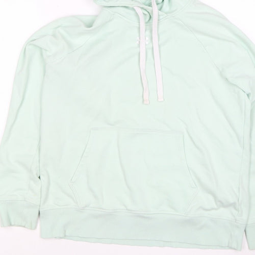 Under Armour Unisex Adults Mint Green M Pullover Hoodie Logo Pocket