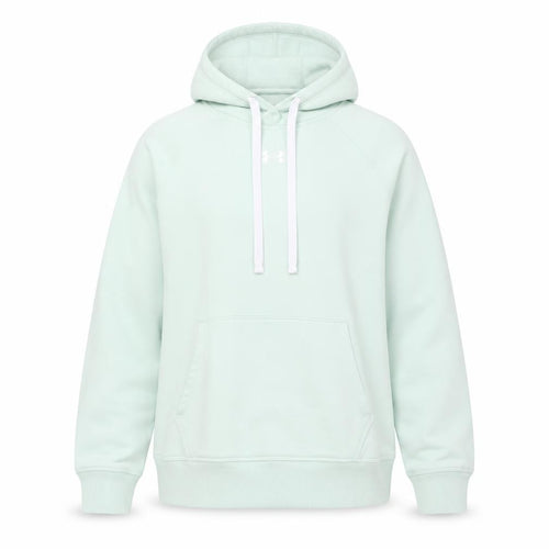 Under Armour Unisex Adults Mint Green M Pullover Hoodie Logo Pocket